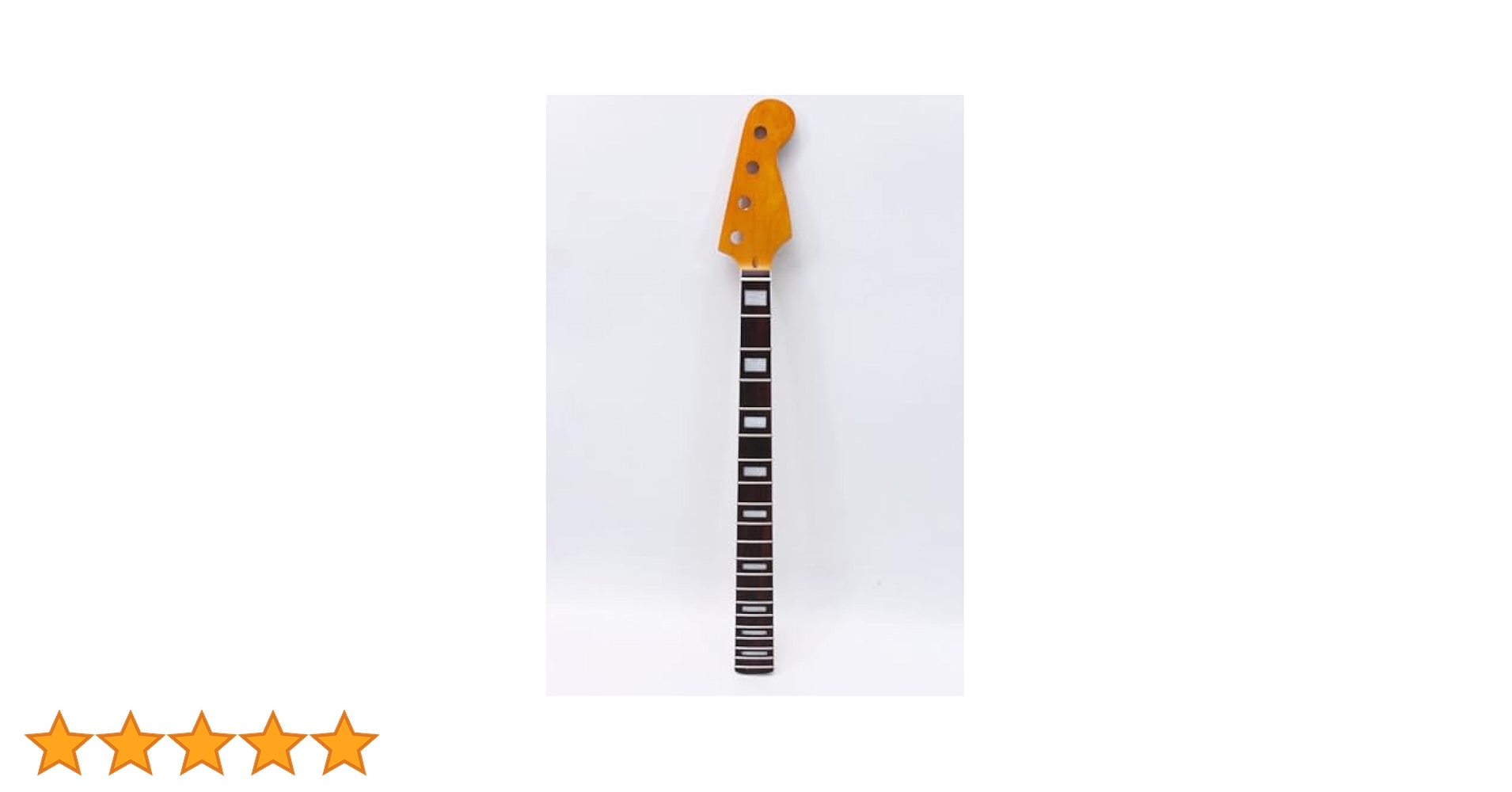 Amazon | WUQIMUSC メープル ジャズ ベース ギター ネック 34